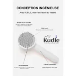 برس سگ و گربه به همراه دکمه تخلیه دار Key Pet Comb - Image 3