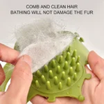 برس ماساژور سیلیکونی سگ و گربه Tickling Mage - Image 4