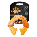 اسباب بازی دندانی حلقه ای طعم و رایحه بیکن M-Pets Carnivore Dog Toy Ring Bone