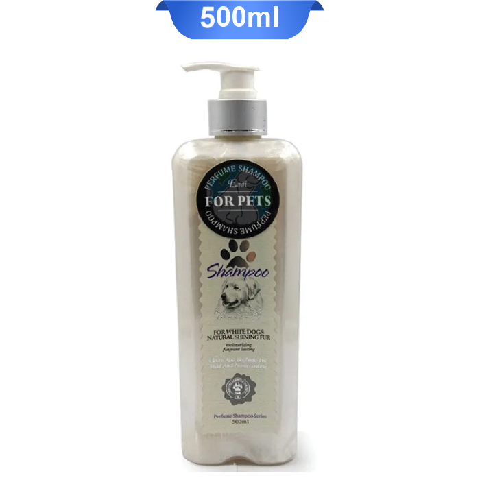 endi-for-white-dogs-natural-shiningfur شامپو سگ مناسب مو سفید و روشن اندی وزن 500 میلی لیتر Endi For White Dogs - Image 1
