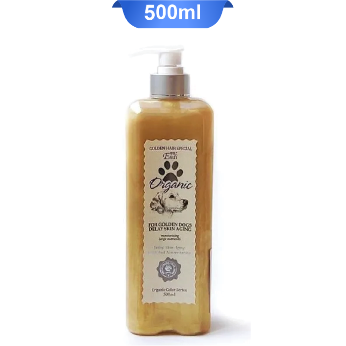 endi-special-formulation-for-golden-dogs-shampoo شامپو سگ مناسب مو طلایی اندی عصاره بادام وزن 500 میلی لیتر Endi Golden Dogs Shampoo - Image 1