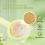 برس سگ و گربه تخلیه گوش دار pet comb - Image 9