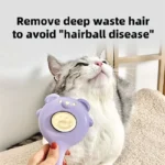 برس سگ و گربه تخلیه دو گوش pet comb - Image 6