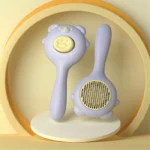 برس سگ و گربه تخلیه دو گوش pet comb - Image 2
