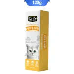 خمیر مکمل پوست و مو گربه کیت کت وزن 120 گرم KitCat Skin & Coat