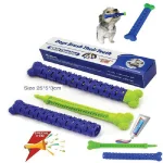 اسباب بازی دندانی سیلیکونی جرم گیر سگ سلیکونی مدل استخوان کد 106342 - Image 4