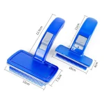 برس بزرگ سگ و گربه به همراه دکمه تخلیه لوکس کد 106316 - Image 3