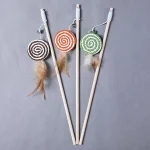 اسباب بازی گربه میله ای مدل آبنبات زنگوله دار کد 106309 - Image 5