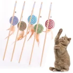 اسباب بازی گربه میله ای مدل آبنبات زنگوله دار کد 106309