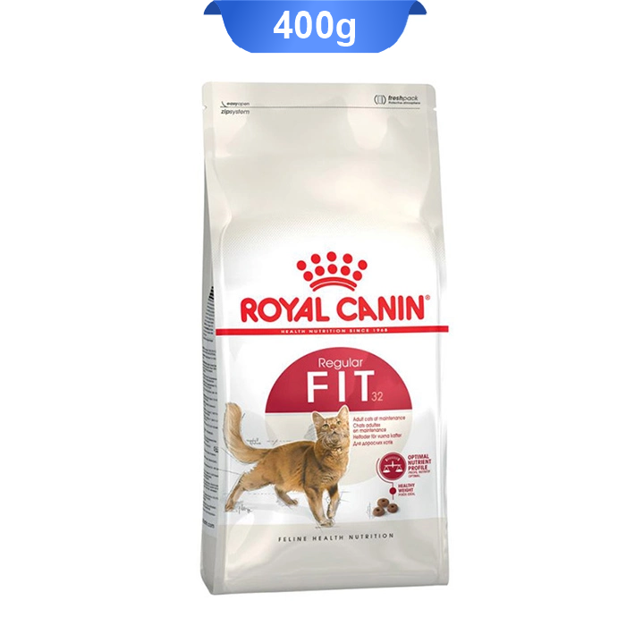 fit_royall-400gr غذای خشک گربه بالغ رویال کنین (فیت) طعم مرغ وزن 400گرم Royal Canin Adult Cat Regular Fit - Image 1