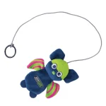 عروسک سگ و گربه کت نیپ دار همراه با آویز طرح خفاش سایز کوچک برند جویسر - Image 2