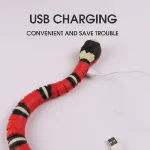 اسباب بازی شارژی گربه مدل مار متحرک Milk Snake Electric - Image 2