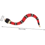 اسباب بازی شارژی گربه مدل مار متحرک Milk Snake Electric - Image 5