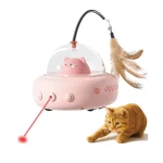 اسباب بازی سفینه لیزردار متحرک کد 106306 Automatic Cat Toy - Image 2
