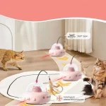 اسباب بازی سفینه لیزردار متحرک کد 106306 Automatic Cat Toy - Image 3