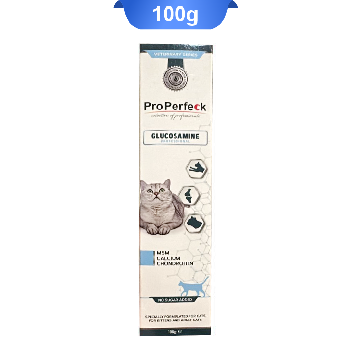 properfeck-glucosamine-paste-cat-100g خمیر گلوکزامین گربه پروپرفک وزن 100 گرم ProPerfeck Glucosamine - Image 1