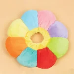 گردنبند الیزابت بالشتی گربه طرح گل رنگین کمانی سایز کوچک کد 106343 - Image 5