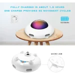 اسباب بازی هوشمند سفینه فضایی کد 106305 UFO Smart Cat Toy - Image 2