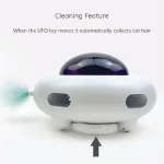 اسباب بازی هوشمند سفینه فضایی کد 106305 UFO Smart Cat Toy - Image 8