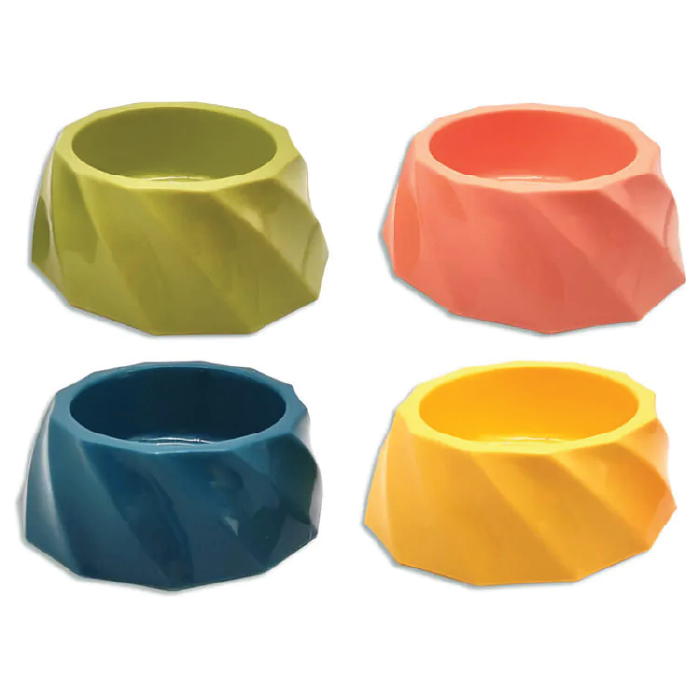 zigzag-05 ظرف غذا سگ و گربه مدل زیگزاگ سایز متوسط کد 106181 Zigzag Pet - Image 1