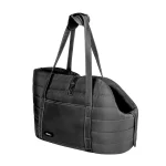 ساک حمل سگ و گربه نیناپت رنگ مشکی مدل پوچه