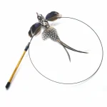 اسباب بازی میله ای بلند گربه به همراه عروسک پرنده کد 106311 - Image 5