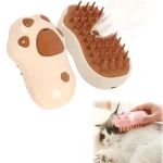 برس شارژی بخاردار سگ و گربه مدل پنجه - Image 5