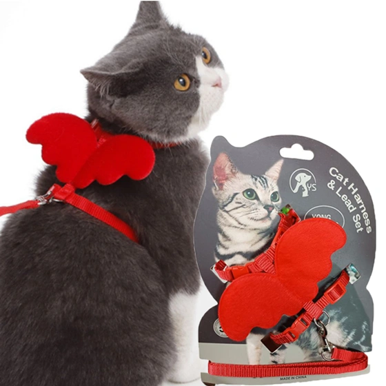 Cat-Collar- قلاده کتفی گربه مدل بال فرشته