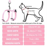 قلاده کتفی گربه رنگ صورتی - Image 2