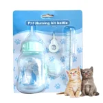 ست شیشه شیر بچه گربه و توله سگ ظرفیت 120 میلی لیتر کد 112337 - Image 2