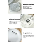 آبخوری اتوماتیک گربه و تصفیه آب ظرفیت 1/5 لیتر مدل آکات کد 106329 - Image 4