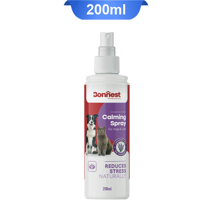 calming-spray اسپری آرامش بخش سگ و گربه بونست