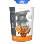 تشویقی سگ ام پت مدل سوشی طعم اردک و کرنبری وزن 80 گرم M-Pets Duck Snack
