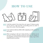 اسپری ضد کک و کنه سگ بایولاین 175 میلی لیتر Bioline Flea & Tick Spray - Image 2