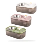 آبخوری و غذاخوری دوقلو اتوماتیک تصفیه دار سگ و گربه مدل گل کد 106331 - Image 6