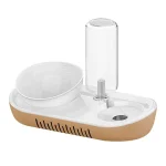 ظرف آب و غذا دارای بطری آب اتوماتیک به همراه فیلتر رنگ کرم کد 106356 - Image 2