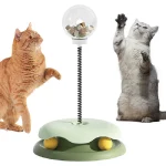 اسباب بازی گربه یک طبقه بزرگ آویزدار کد 106357