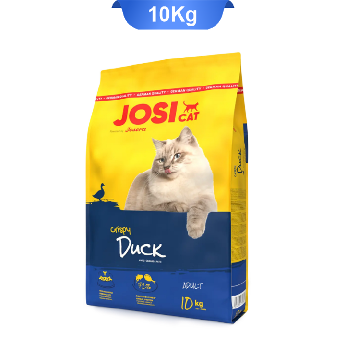 josera-josicat-crispy-duck-10k غذا خشک گربه بالغ جوسی کت طعم اردک وزن 10 کیلوگرم Josicat Duck - Image 1