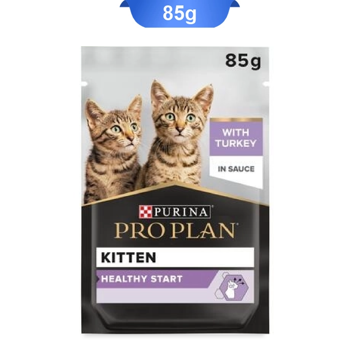 pouch-kitten-85gr پوچ بچه گربه پروپلن طعم بوقلمون وزن 85 گرم ProPlan Pouch Kitten - Image 1