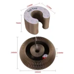 اسباب بازی گربه مدل رینگی به همراه توپ جذاب دارای زنگوله - Image 3