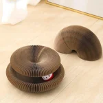 اسباب بازی گربه مدل رینگی به همراه توپ جذاب دارای زنگوله - Image 4