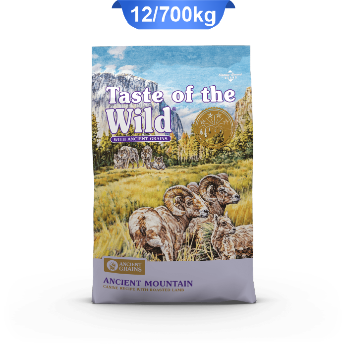 taste-of-the-wild-ancient-mountain-canine-recipe-12kg غذا خشک سگ بالغ تیست آف د وایلد طعم بره وزن 12.7 کیلوگرم Taste of the Wild AM - Image 1