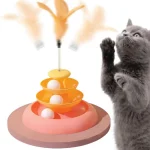 اسباب بازی گربه سه طبقه مدل آبرنگ رزپت کد 106341 - Image 4