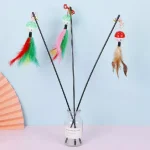 اسباب بازی میله ای گربه توپ و پردار کد 106095 - Image 4