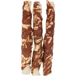 تشویقی دندانی سگ تریکسی دورپیچ گوشت گاو و ماهی سفید وزن 70 گرم Trixie Denta Fun Marbled Rolls - Image 3