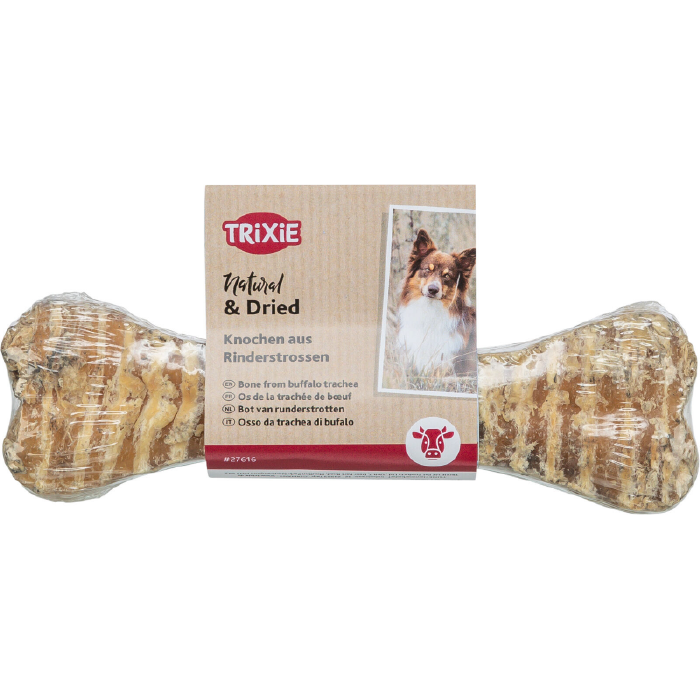 trixie-27615-70g-01 تشویقی دندانی سگ تریکسی استخوان ژلاتینی مغزدار وزن 70 گرم Trixie - Image 1