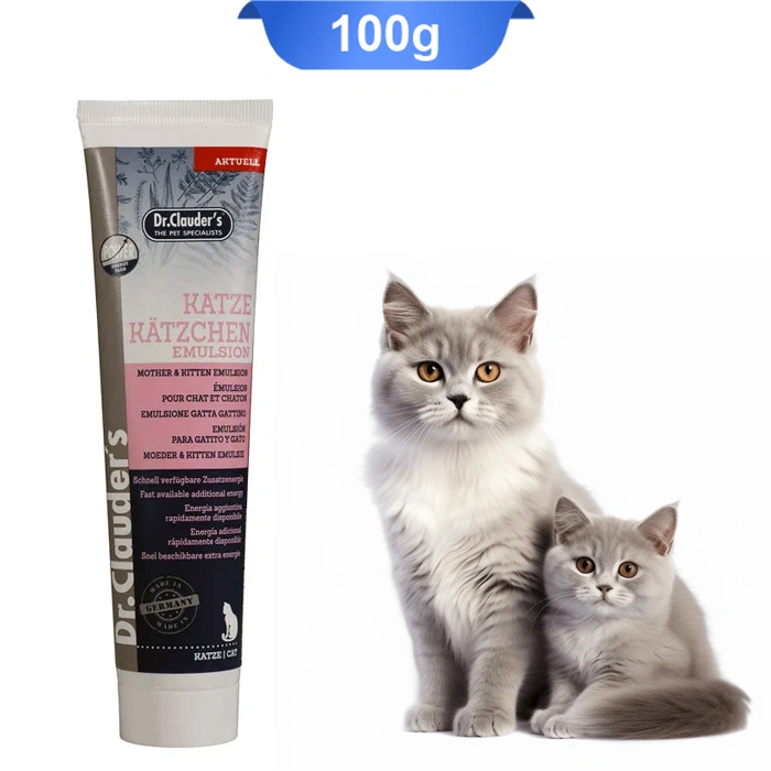 Antihairball-Mother-kitten-cat-ezgif.com-jpg-to-webp-converter خمیر تقویتی بچه گربه و مادر دکتر کلادرز مدل مادر اند بیبی