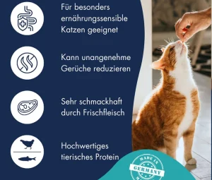 غذاخشک گربه بالغ حساس دکتر کلادرز فاقد غلات طعم مرغ و ماهی