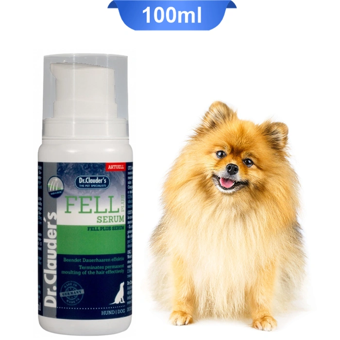 Hair--Skin-Fell-Plus-Serum-dog- سرم تقویتی پوست و موی سگ دکتر کلادرز ضد ریزش مو
