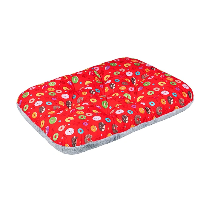Mattress-Donut-cat-dog- تشک سگ و گربه جنس پارچه مبلی لطیف و با دوام طرح دونات